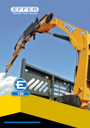 Hidraulikus rakodódaruk Effer 100 3S