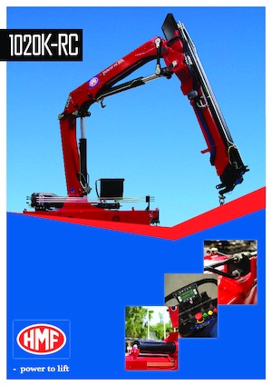 Hidraulikus rakodódaruk HMF 1020-K2