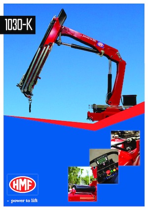 Hidraulikus rakodódaruk HMF 1030-K1