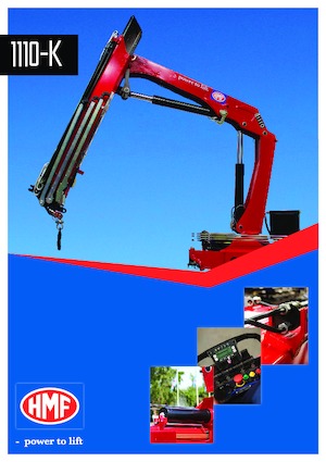 Hidraulikus rakodódaruk HMF 1110-K5