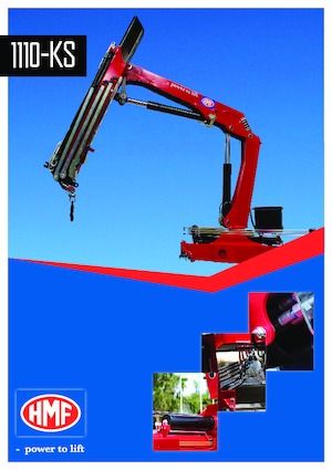 Hidraulikus rakodódaruk HMF 1110-KS3