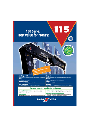 Hidraulikus rakodódaruk Amco Veba 115-1 S