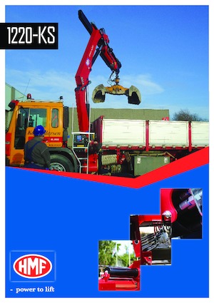 Hidraulikus rakodódaruk HMF 1220-KS2