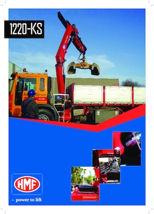 Hidraulikus rakodódaruk HMF 1220-KS2