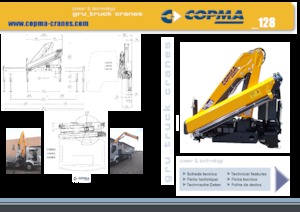 Hidraulikus rakodódaruk COPMA 2000 128.2