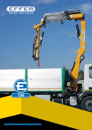 Hidraulikus rakodódaruk Effer 130 4S