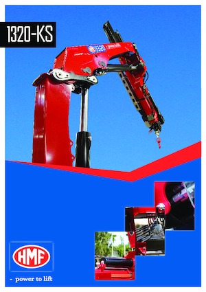 Hidraulikus rakodódaruk HMF 1320-KS2-RCS