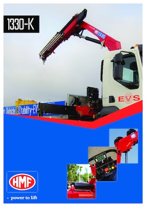 Hidraulikus rakodódaruk HMF 1330-K3-RCS