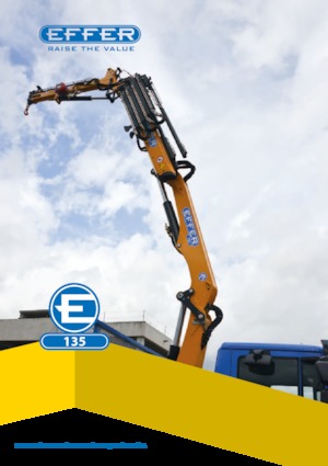 Hidraulikus rakodódaruk Effer 135 4S
