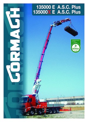 Hidraulikus rakodódaruk Cormach 135000 E9F186 A.S.C. Plus