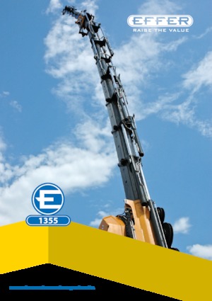Hidraulikus rakodódaruk Effer 1355 6S