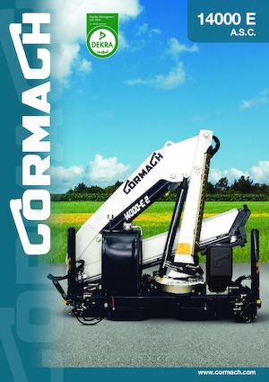 Hidraulikus rakodódaruk Cormach 14000 E4 A.S.C