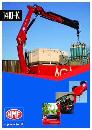 Hidraulikus rakodódaruk HMF 1410-K4