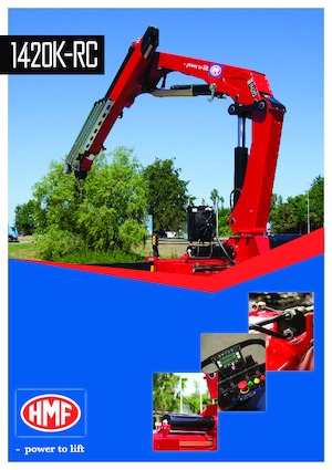 Hidraulikus rakodódaruk HMF 1420-K2