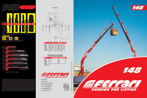 Hidraulikus rakodódaruk Ferrari® 148 A4 