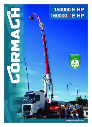 Hidraulikus rakodódaruk Cormach 150000 E9F206 HP