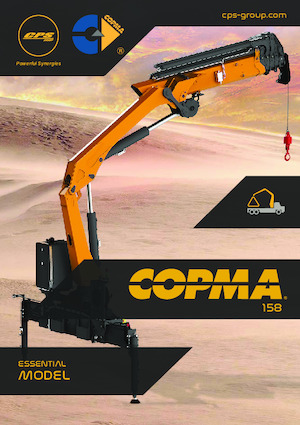 Hidraulikus rakodódaruk COPMA 2000 158.3