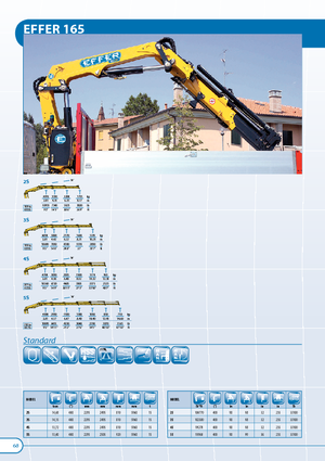 Hidraulikus rakodódaruk Effer 165.00 2S