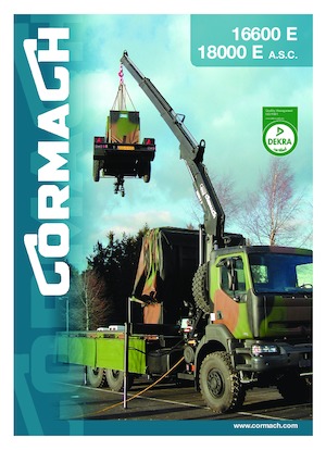 Hidraulikus rakodódaruk Cormach 16600 E4