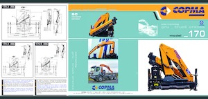Hidraulikus rakodódaruk COPMA 2000 170.3sc