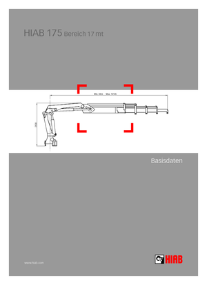 Hidraulikus rakodódaruk Hiab 175-2