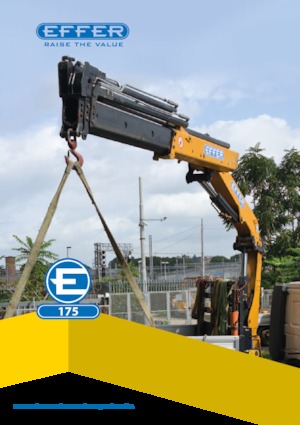 Hidraulikus rakodódaruk Effer 175 5S