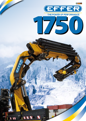 Hidraulikus rakodódaruk Effer 1750 6S