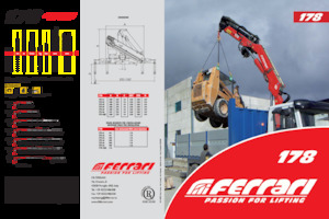 Hidraulikus rakodódaruk Ferrari® 178 A4 J2 
