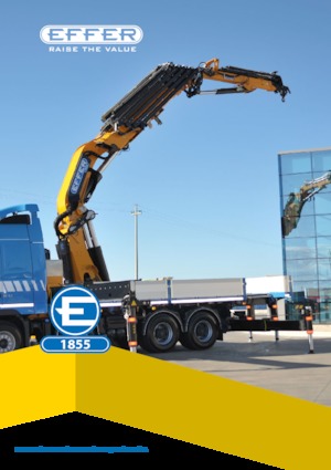 Hidraulikus rakodódaruk Effer 1855 4S