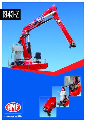 Hidraulikus rakodódaruk HMF 1943-Z2-MC