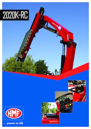 Hidraulikus rakodódaruk HMF 2020-K8