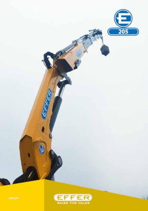 Hidraulikus rakodódaruk Effer 205 4S