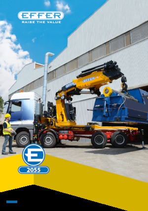 Hidraulikus rakodódaruk Effer 2055 4S