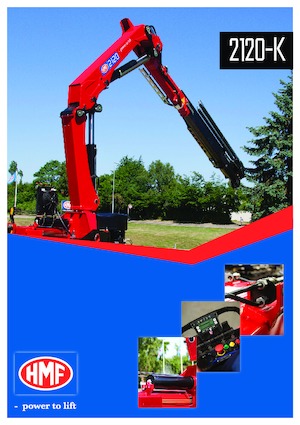 Hidraulikus rakodódaruk HMF 2120-K8