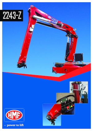 Hidraulikus rakodódaruk HMF 2243-Z2-RCS