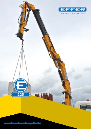 Hidraulikus rakodódaruk Effer 225 6S