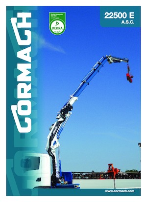 Hidraulikus rakodódaruk Cormach 22500 E2 A.S.C. Plus