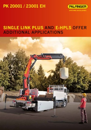 Hidraulikus rakodódaruk Palfinger 23001-EH C