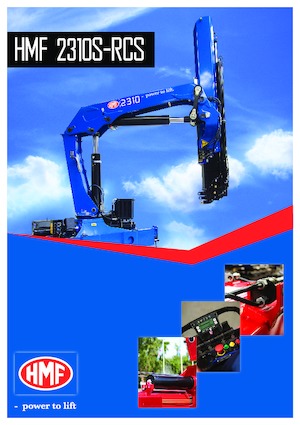 Hidraulikus rakodódaruk HMF 2310-S4-RCS