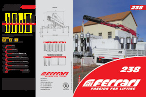 Hidraulikus rakodódaruk Ferrari® 238 A2 