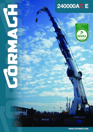 Hidraulikus rakodódaruk Cormach 240000AX E9J404 HP