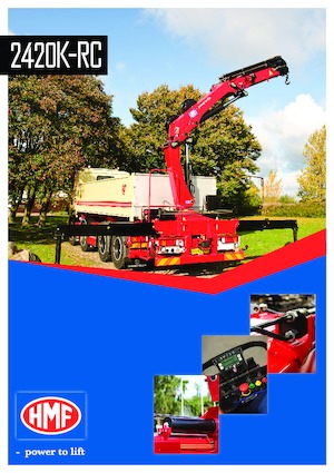 Hidraulikus rakodódaruk HMF 2420-K5