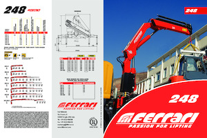 Hidraulikus rakodódaruk Ferrari® 248 A5 