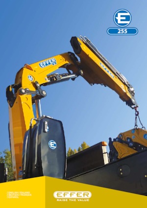 Hidraulikus rakodódaruk Effer 255 6S
