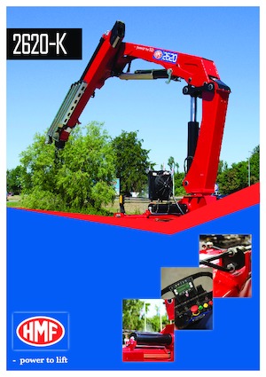 Hidraulikus rakodódaruk HMF 2620-K5