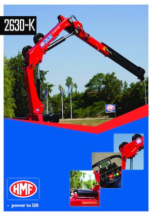 Hidraulikus rakodódaruk HMF 2630-K3