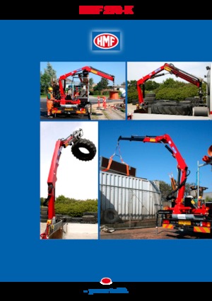 Hidraulikus rakodódaruk HMF 270-K2 