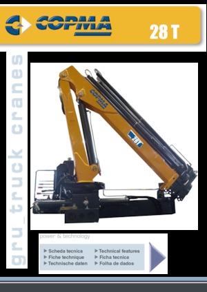 Hidraulikus rakodódaruk COPMA 2000 28T.2