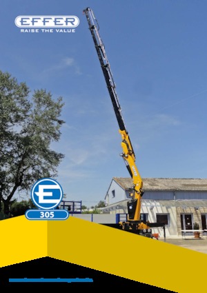 Hidraulikus rakodódaruk Effer 305 5S