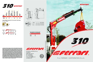 Hidraulikus rakodódaruk Ferrari® 310R A1 